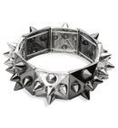 Black & Silver Studded Bracelet