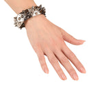 Black & Silver Studded Bracelet