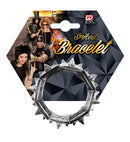Black & Silver Studded Bracelet