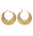 Pair Of Gold Gipsy/Roman Earrings
