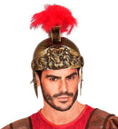 Antiquated Gold Roman Helmet