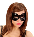 Unisex Shiny Black Fidelio S&M Eyemask