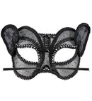 Nude Look Fashion Panther Eyemask In Lace With Strass