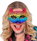 Rainbow Leopard Eyemask