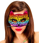 Rainbow Leopard Eyemask