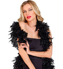 Feather Boa Black - 1,80 M - 50 G