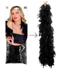 Feather Boa Black - 1,80 M - 50 G