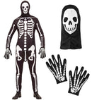 Horny Skeleton  Overalls, Gloves, Mask 