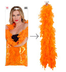 Feather Boa Orange - 1,80 M - 50 G