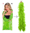 Feather Boa Lime - 1,80 M - 50 G