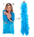 Feather Boa Turquoise - 1,80 M - 50 G