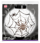 Led Light Spiderweb Lantern  - 20 Cm
