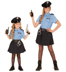 Police Officer  Shirt, Skirt, Belt, Hat 
