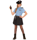 Police Officer  Shirt, Skirt, Belt, Hat 