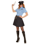 Police Officer  Shirt, Skirt, Belt, Hat 