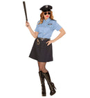 Police Officer  Shirt, Skirt, Belt, Hat 
