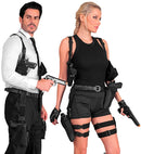Black Tactical Right Leg Holster