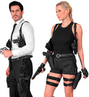 Black Tactical Left Leg Holster
