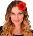 Red Rose Hair Clip 