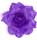 Purple Rose Hair Clip 