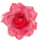 Pink Rose Hair Clip 
