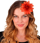 Red Flower Hair Clip 