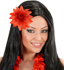 Red Flower Hair Clip 