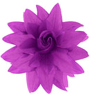 Purple Flower Hair Clip 