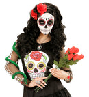3 Red-Black Roses Headband 