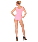 Soft Pink Sleeveless Body  Buttons Closure 