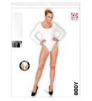 White Body  Buttons Closure 