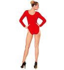 Red Body  Buttons Closure 