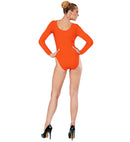 Orange Body  Buttons Closure 