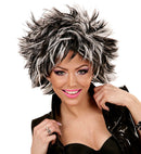 Black-White Steamy Wig In Box