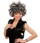 Black-White Steamy Wig In Box