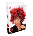 Black-Red Steamy Wig In Box