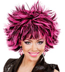 Black-Pink Steamy Wig In Box