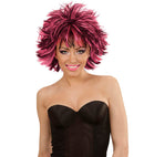 Black-Pink Steamy Wig In Box