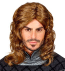 Medieval Knight Wig In Box