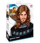 Medieval Knight Wig In Box