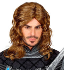 Medieval Knight Wig In Box