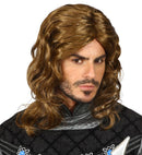 Medieval Knight Wig In Box