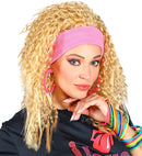 80S Fashion Wig With Headband In Polybag