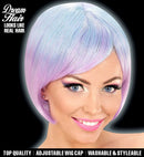 Blue-Purple Melange Fashion Wig In Color Box