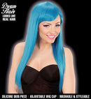 Blue Fashion Wig In Color Box