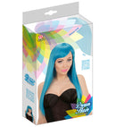 Blue Fashion Wig In Color Box
