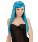 Blue Fashion Wig In Color Box