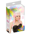 Pink-Turquoise Melange Fashion Wig In Color Box