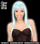 Blue-Turquoise Melange Fashion Wig In Color Box