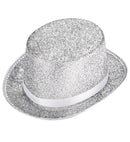 Top Hat Lurex Silver 12 Cm